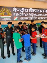 CELEBRATING RAKHI WITH ARMY PERSONAL 2023